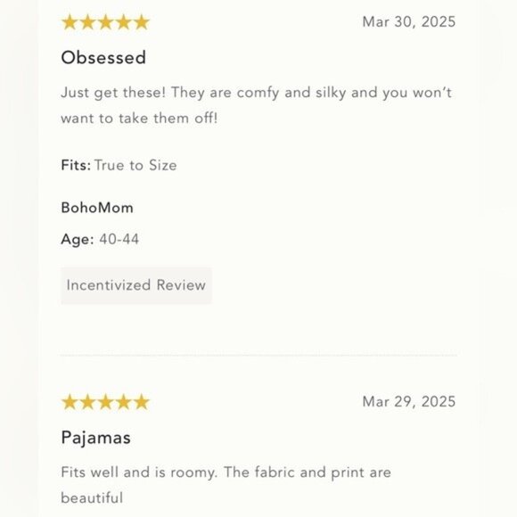 NWT Size XS - The LyreBird Silky Pajama Pants with side Pockets (NWT US$ 88) - Picture 8 of 16